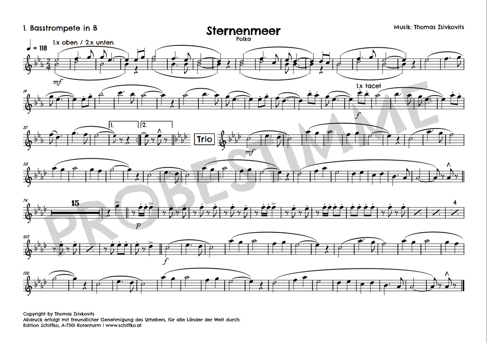 Sternenmeer Polka | Thomas Zsivkovits